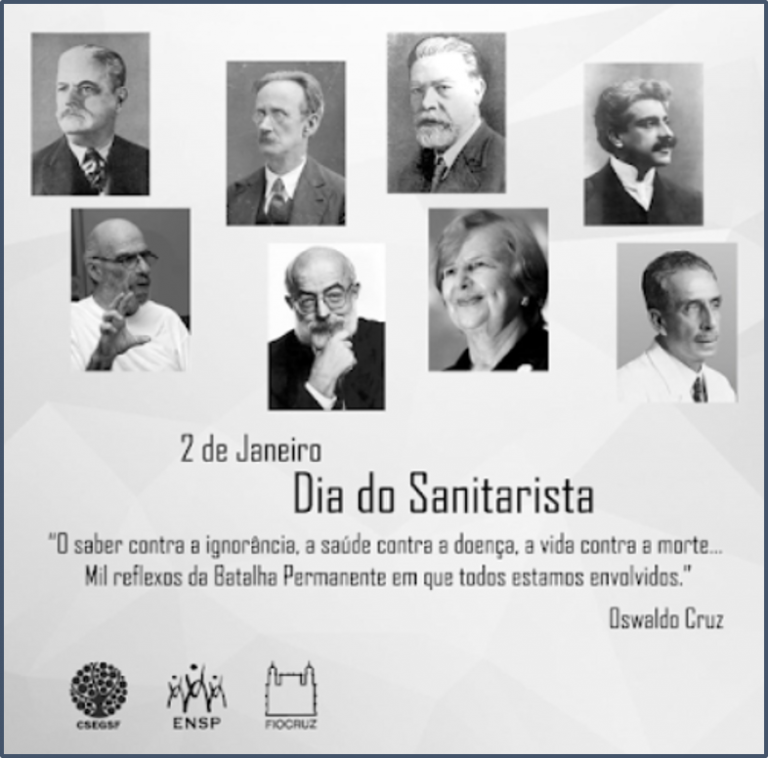 02 de janeiro é Dia do Sanitarista Biblioteca Virtual em Saúde MS