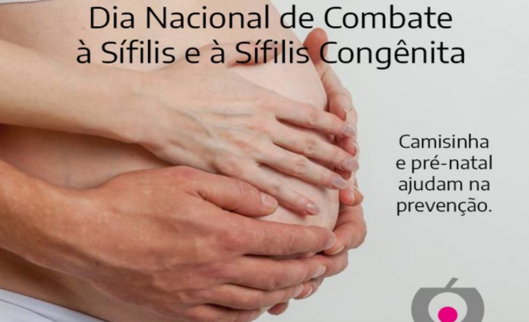 3º Sábado Do Mês Dia Nacional De Combate à Sífilis E à Sífilis