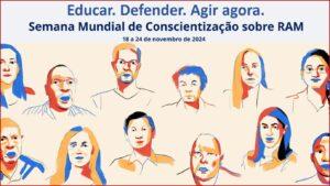 “Educar. Defender. Agir agora” : 18 a 24/11 – Semana Mundial de Conscientização sobre Resistência a Antimicrobianos