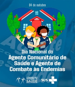 4/10 – Dia Nacional do Agente Comunitário de Saúde e dos Agentes de Combate às Endemias